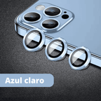 Kit Protetor de Lentes 9D Para Câmera iPhone