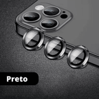 Kit Protetor de Lentes 9D Para Câmera iPhone