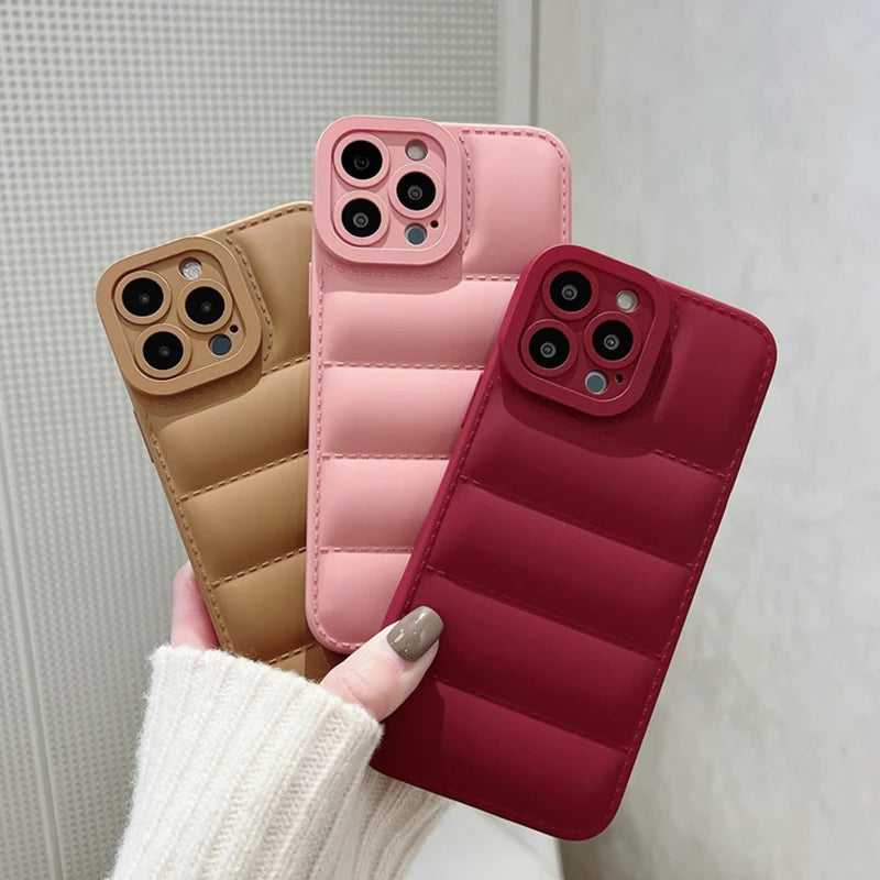 Case de Silicone 3D Para iPhone
