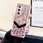 Case Faísca de Pedra Cintilante Para Samsung Z fold 6