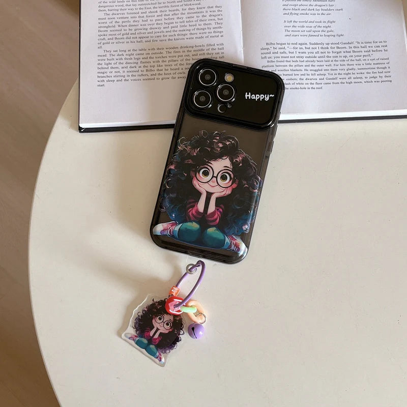 Case Garota Geek Para iPhone
