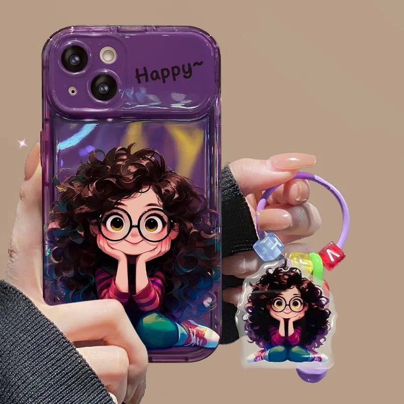 Case Garota Geek Para iPhone