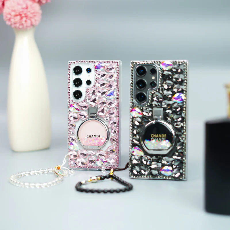 Case de luxo Perfume para Samsung