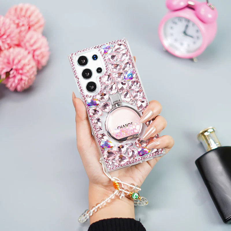 Case de luxo Perfume para Samsung