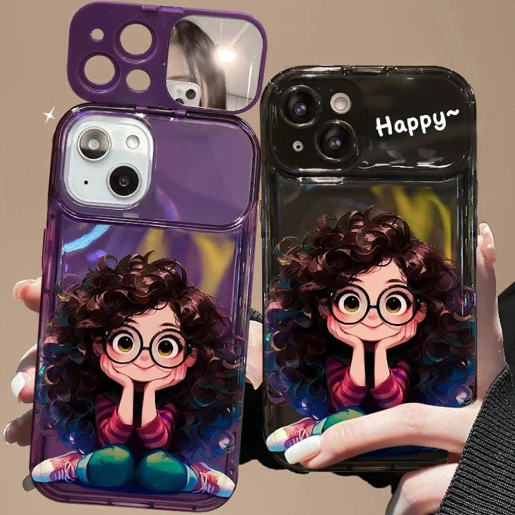 Case Garota Geek Para iPhone