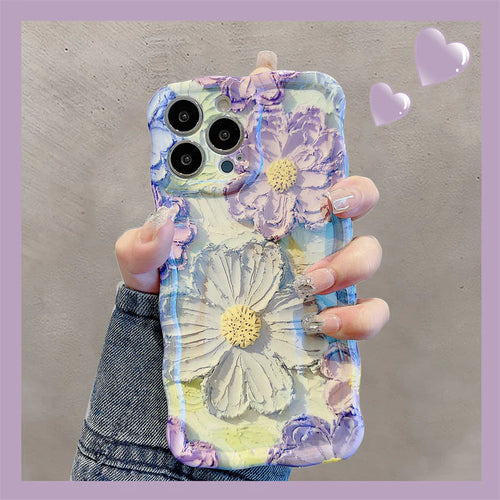 Case com Pintura a Óleo Retrô Francesa Para iPhone